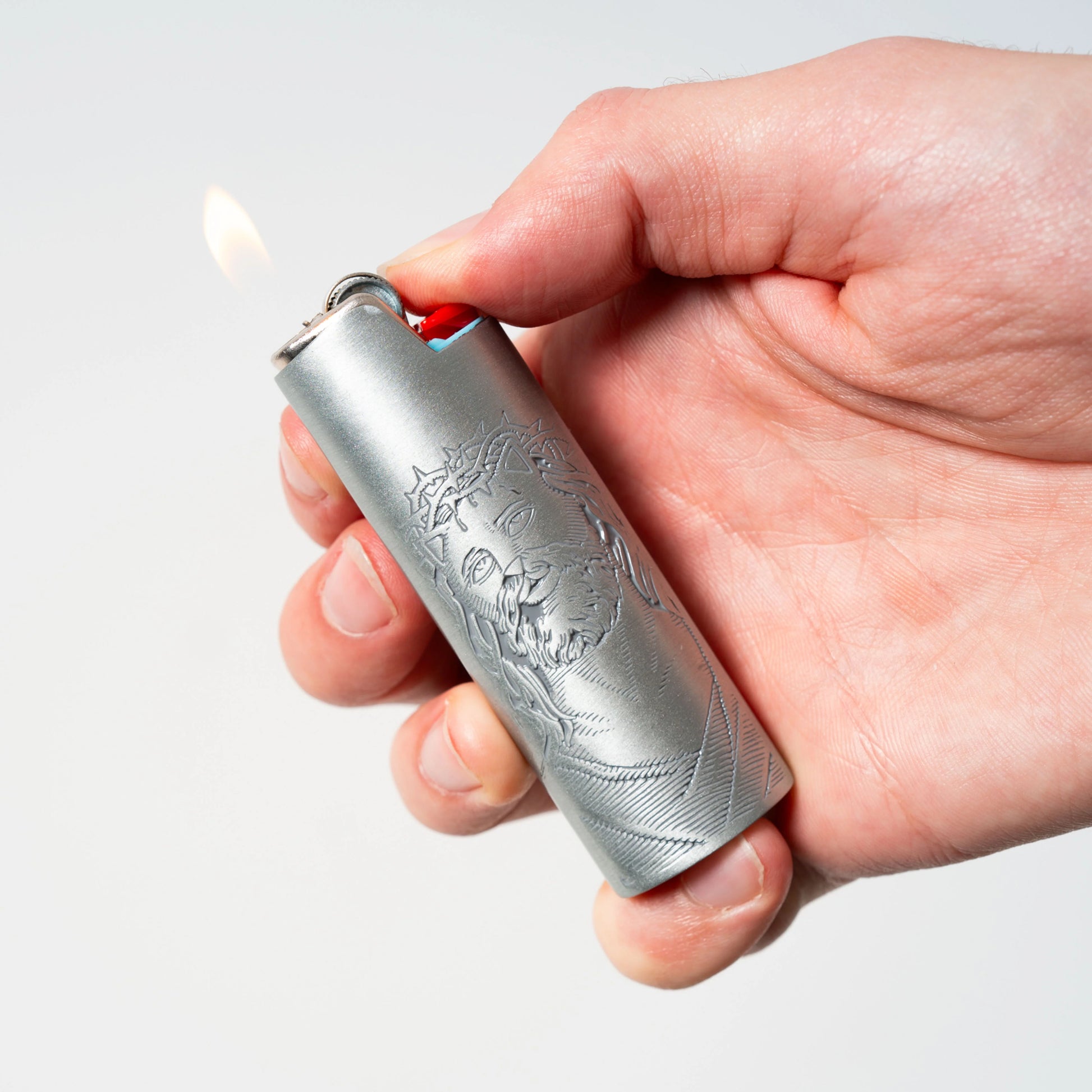 LORD SAVIOR LIGHTER COVER (SILVER)