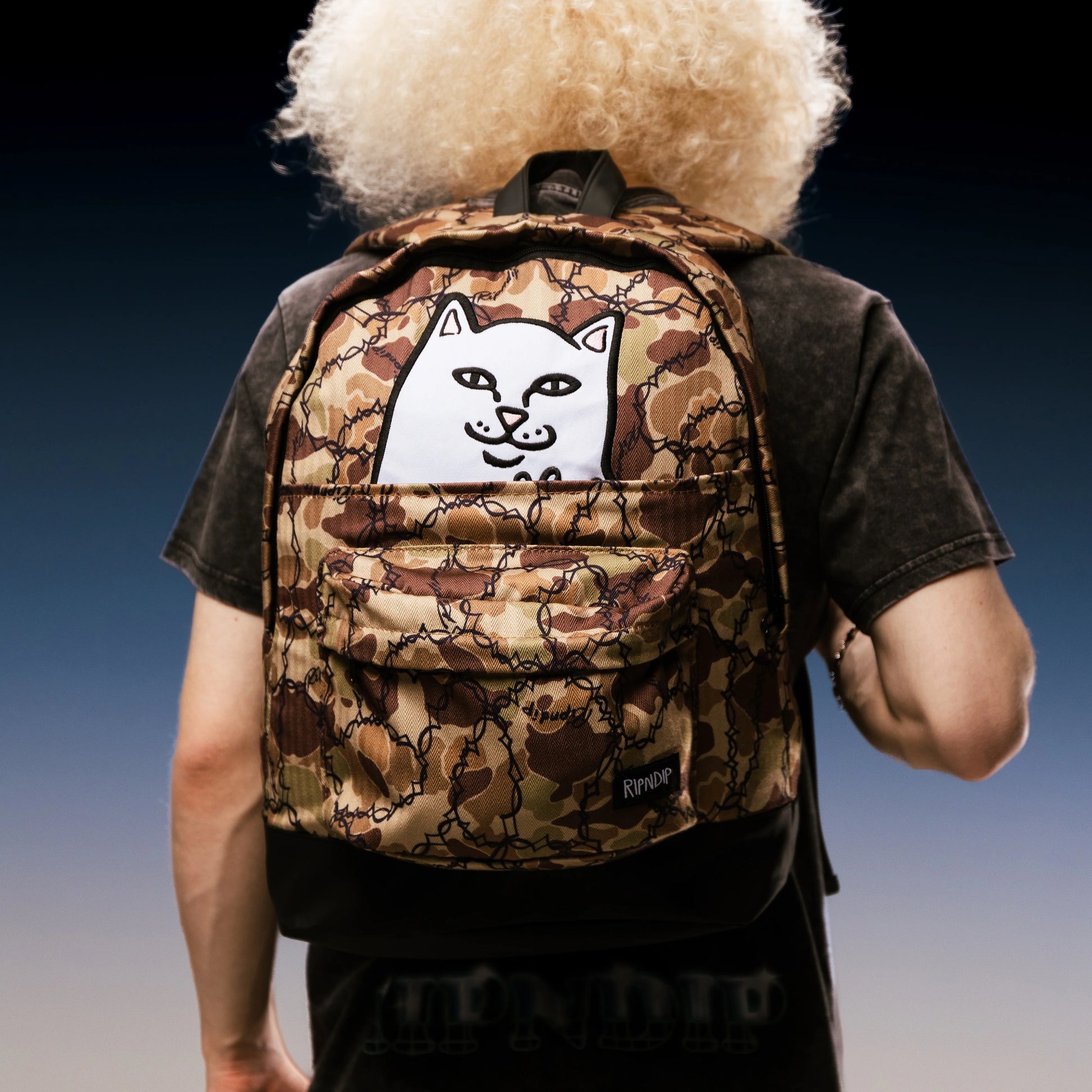 WIRED BACKPACK (TAN CAMO)