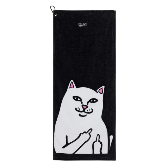 LORD NERMAL GOLF TOWEL (BLACK)