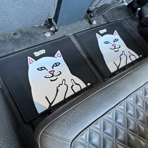LORD NERMAL CAR FLOOR MATS (BLACK)