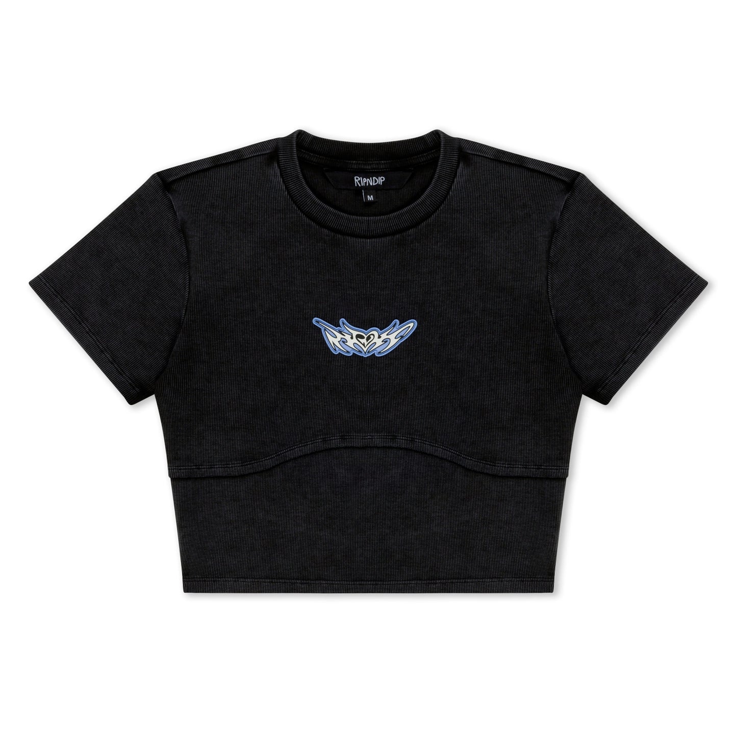 DND CROPPED BABY TEE (BLACK VINTAGE)