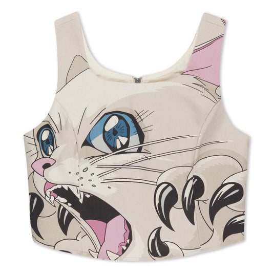 METAL CLAW CORSET TOP