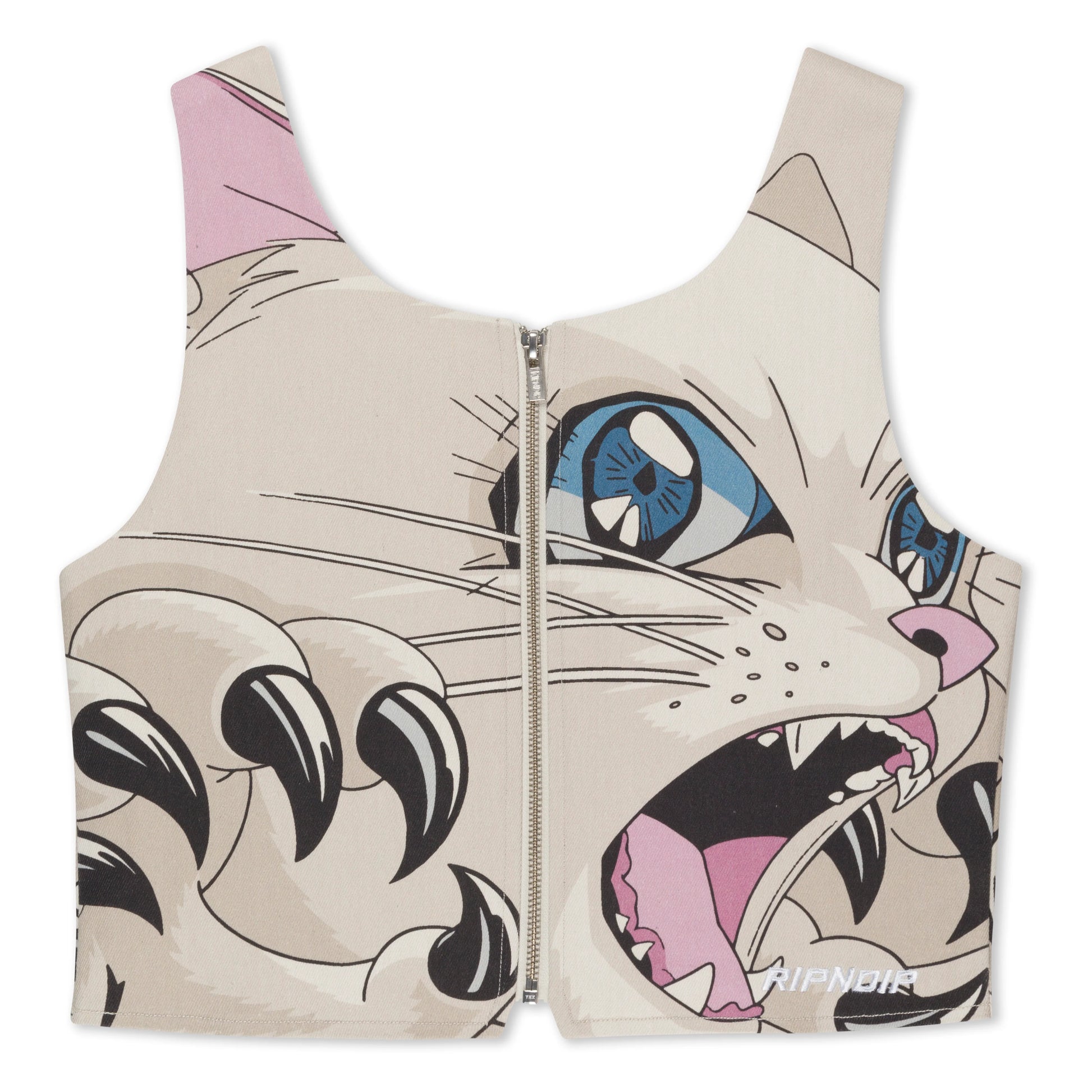 METAL CLAW CORSET TOP