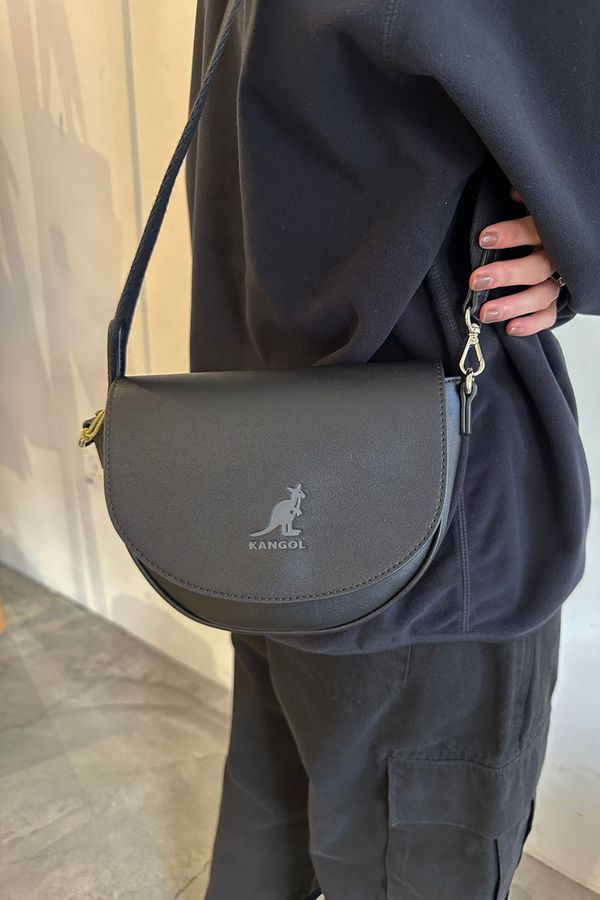 KANGOL Luna Half Moon Tote Bag
