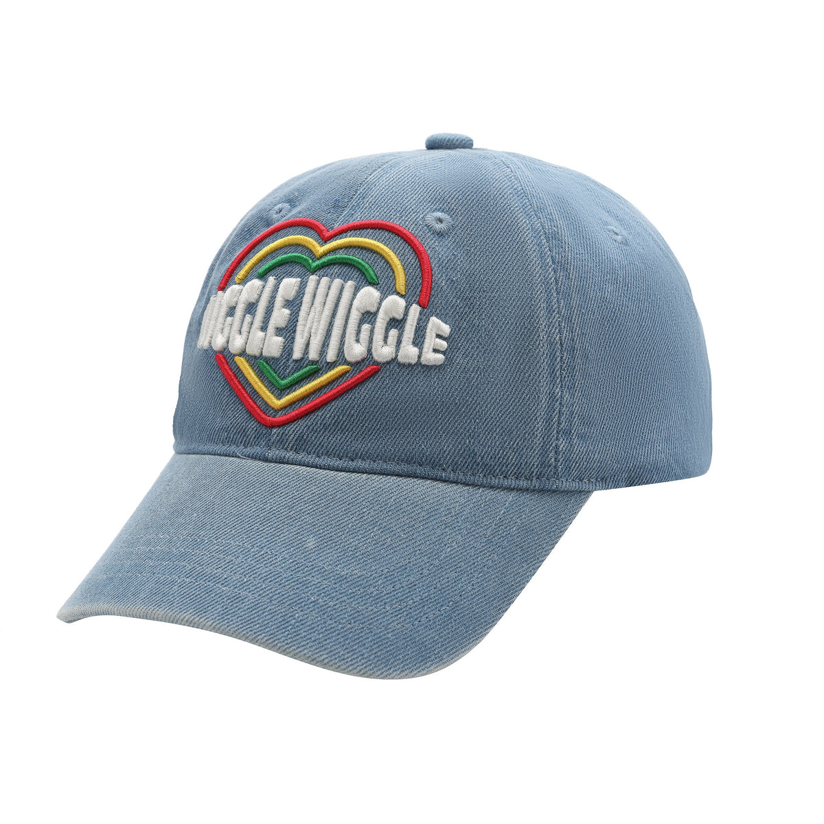 Heart Embroidered Baseball Cap