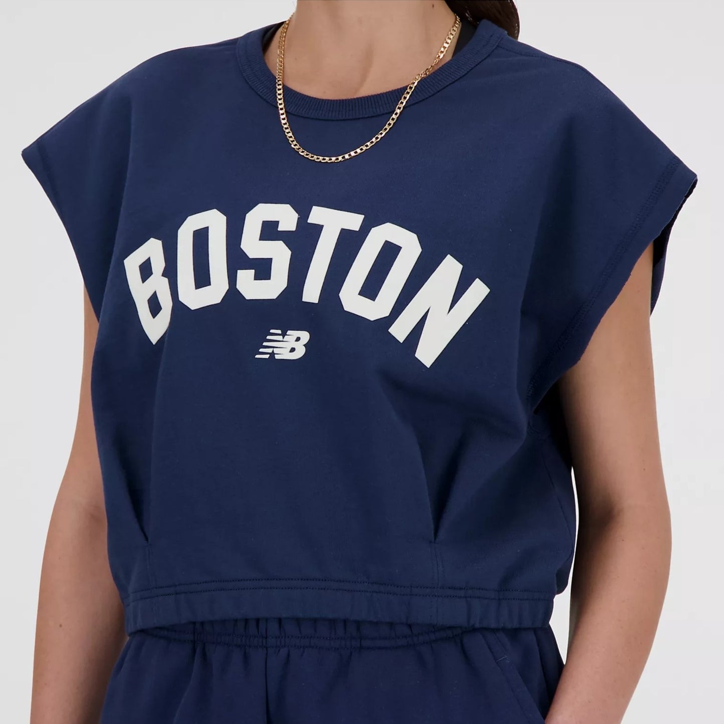 Homage to Heritage Run Crop French Terry Short S