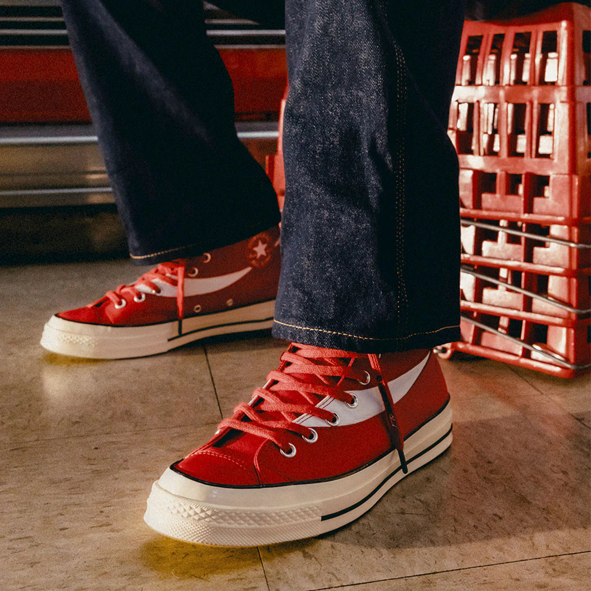 CONVERSE COCA-COLA CHUCK 70 HI RACING RED/EGRET/BLACK