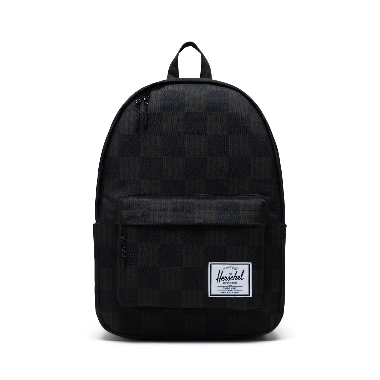 Classic X-Large_Black Checkered Textile