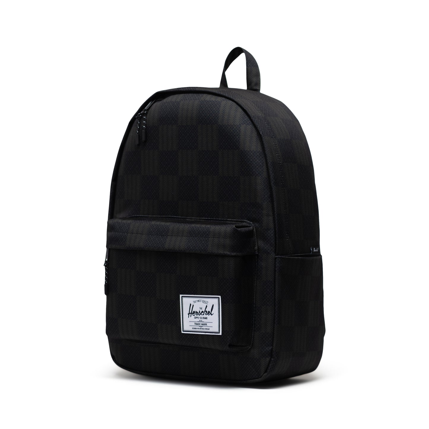 Classic X-Large_Black Checkered Textile