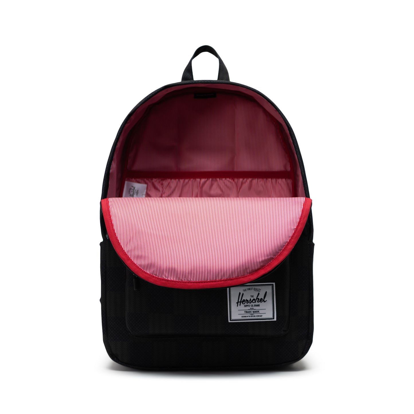 Classic X-Large_Black Checkered Textile