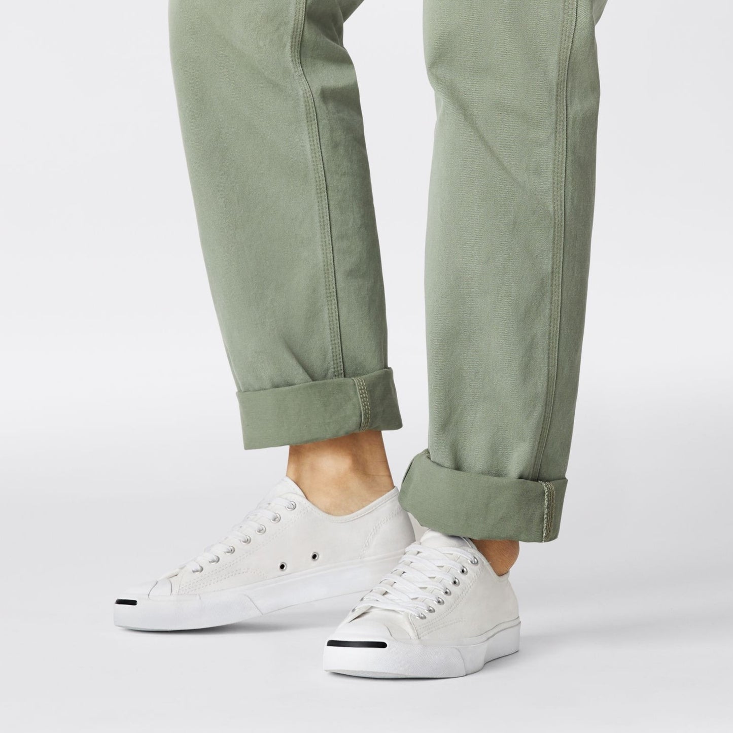 JP OX WHITE/WHITE/BLACK