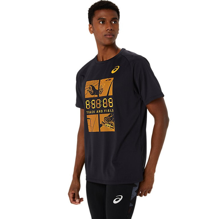 MEN TRACK PRACTICE GRAPHIC TEE