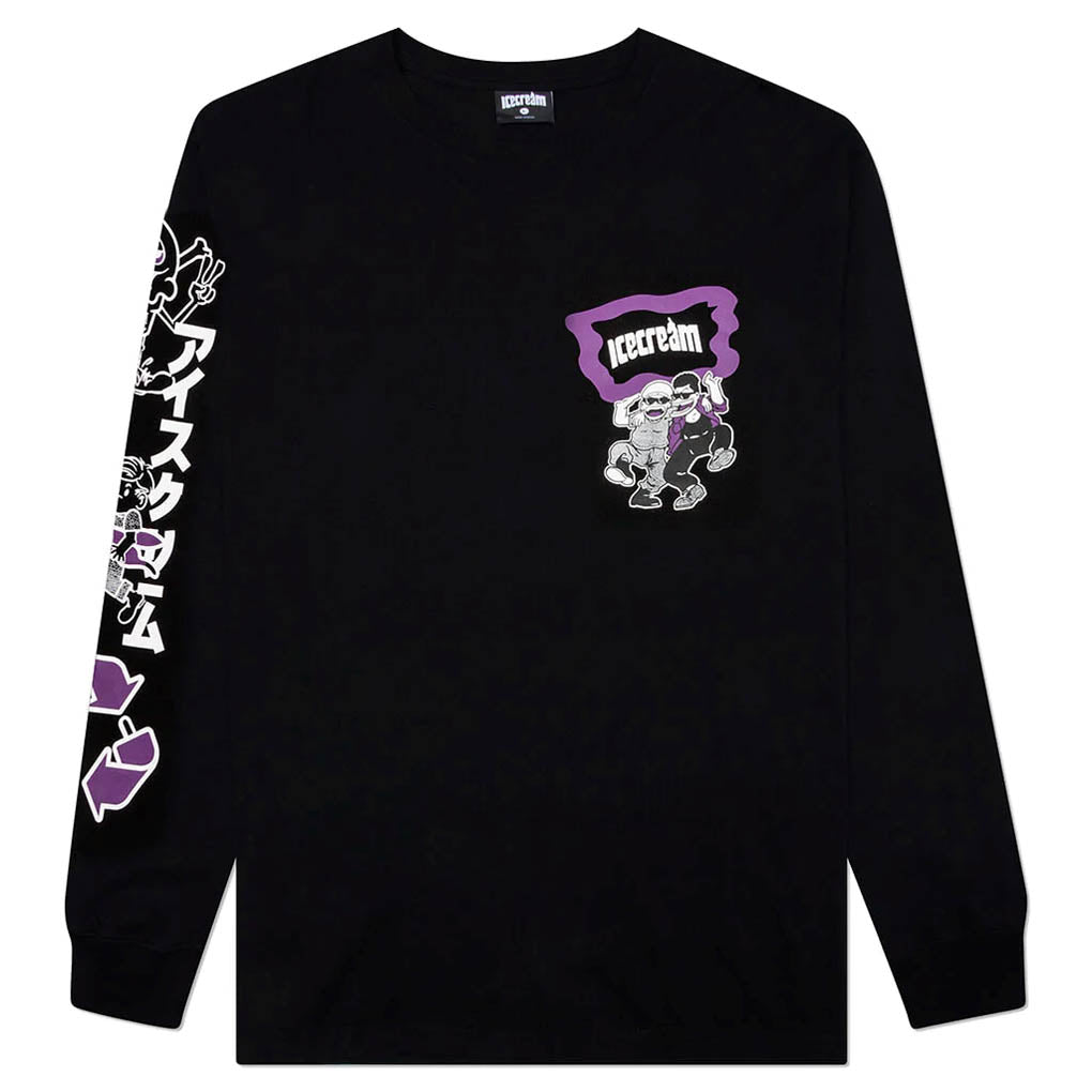 NATION LS KNIT TEE