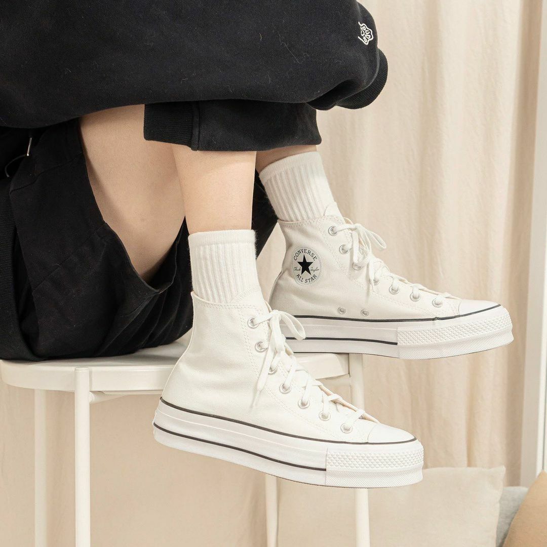 CTAS LIFT HI WHITE/BLACK/WHITE