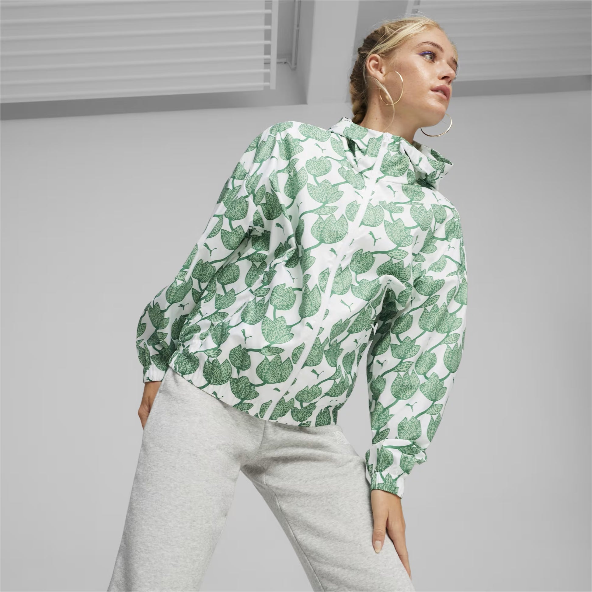 BLOSSOM AOP Windbreaker
