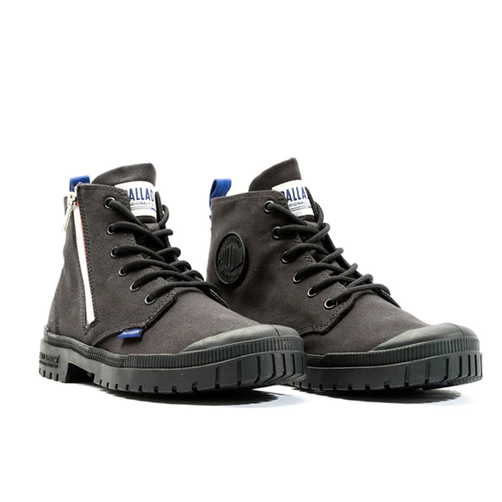 SP20 FRENCH OUTZIP~BLACK~