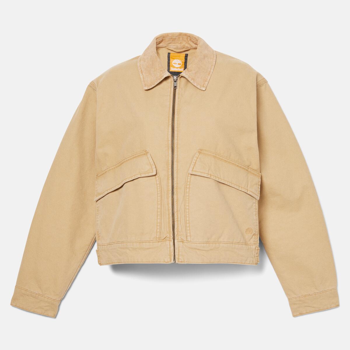 WASHED CANVAS JACKET LIFE STRA