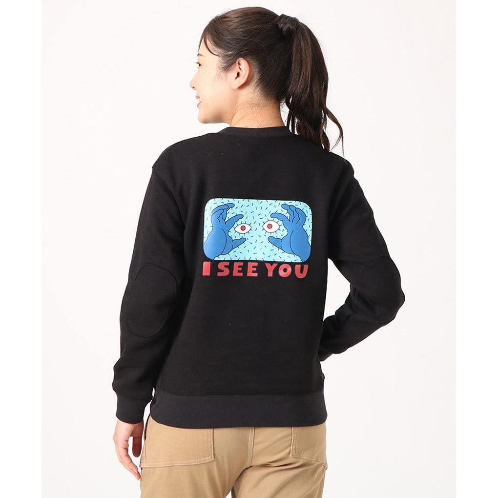 CHUMS SAYORI WADA MYTON CREW TOP SWEAT MS