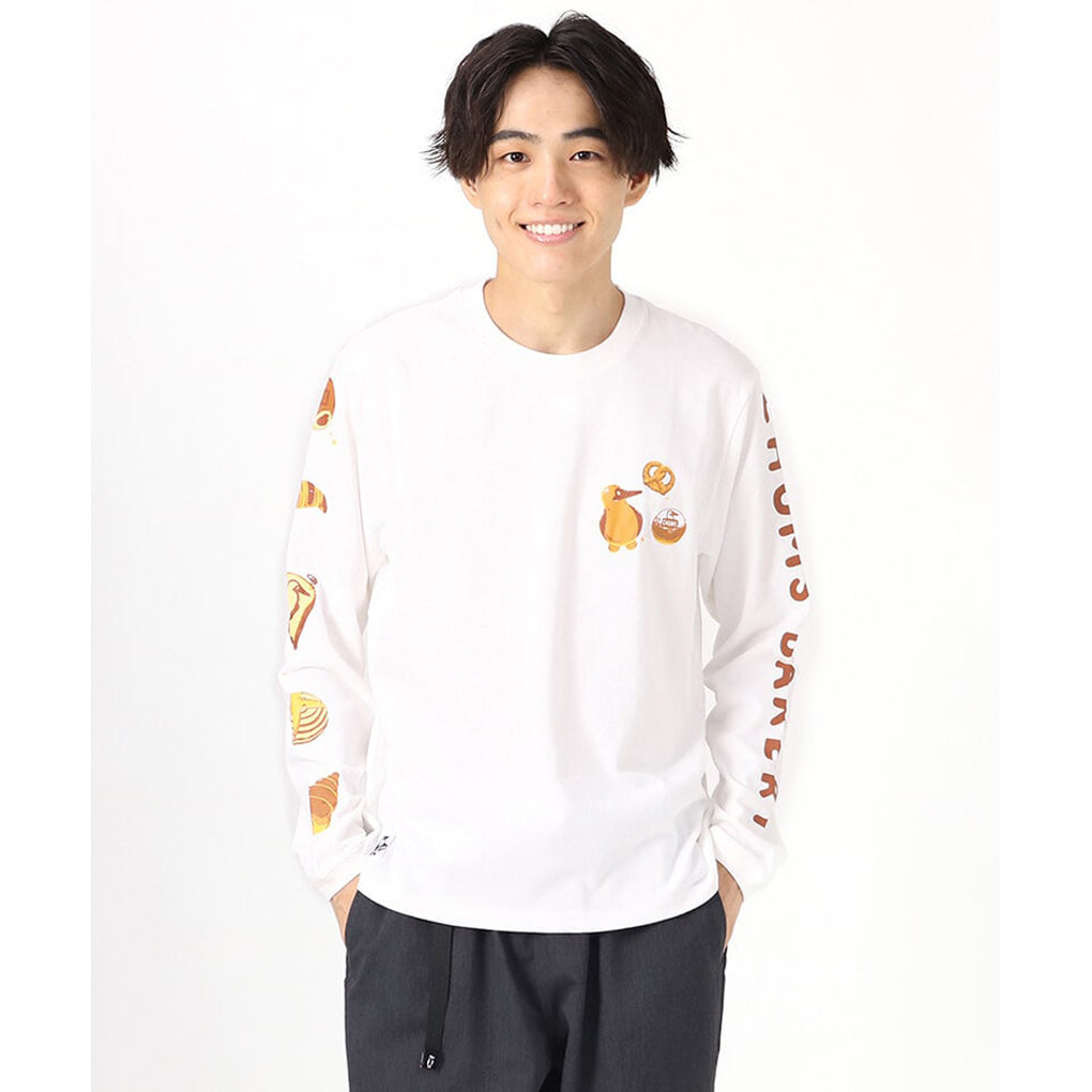 CHUMS BAKERY BRUSHED L/S T-SHIRT MS