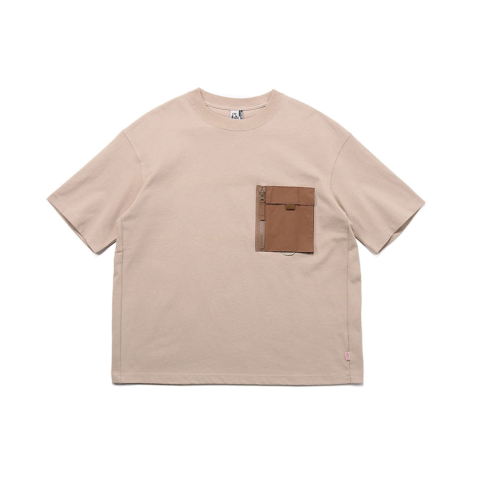 CHUMS HEAVY WEIGHT ZIP POCKET T-SHIRT MS