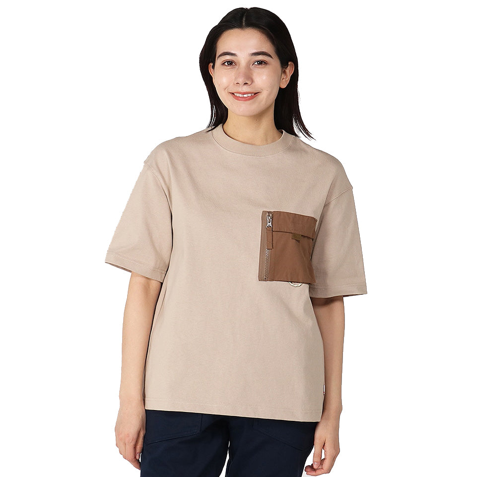 CHUMS HEAVY WEIGHT ZIP POCKET T-SHIRT MS