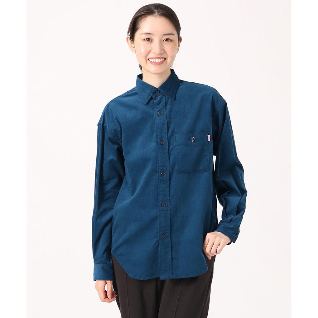 CHUMS OVERSIZED CORDUROY SHIRT MS