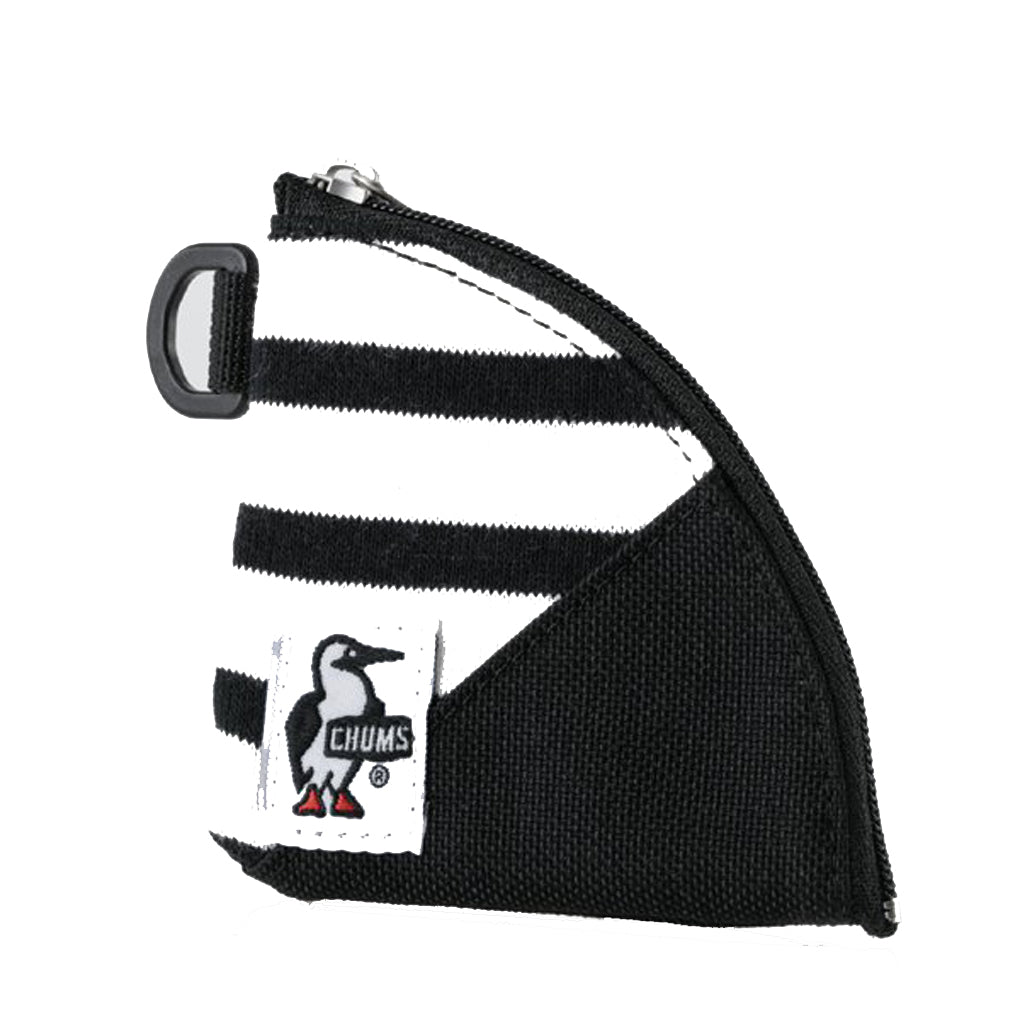 FAN SHAPED COIN CASE SWEAT NYLON