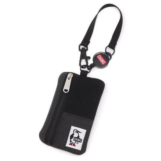 CHUMS COMMUTER PASS CASE SWEAT NYLON