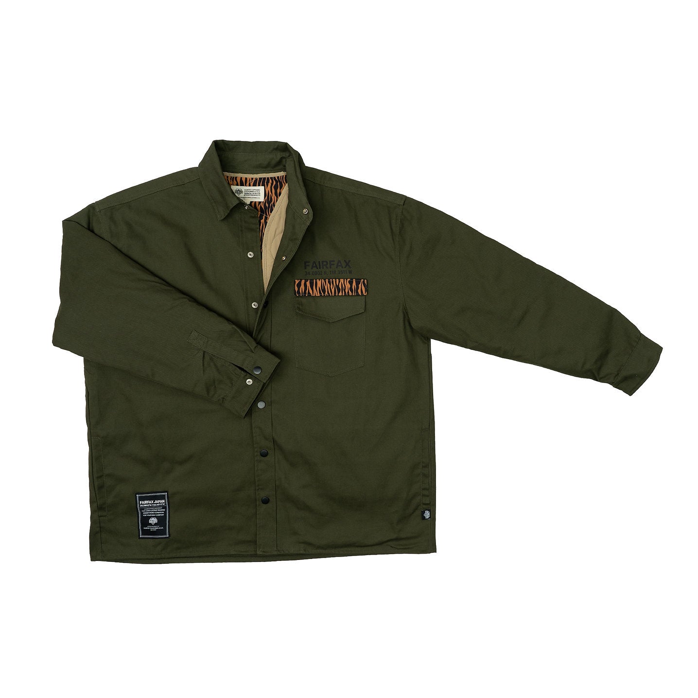 TIGER STRIPE - TWO IN ONE JACKET