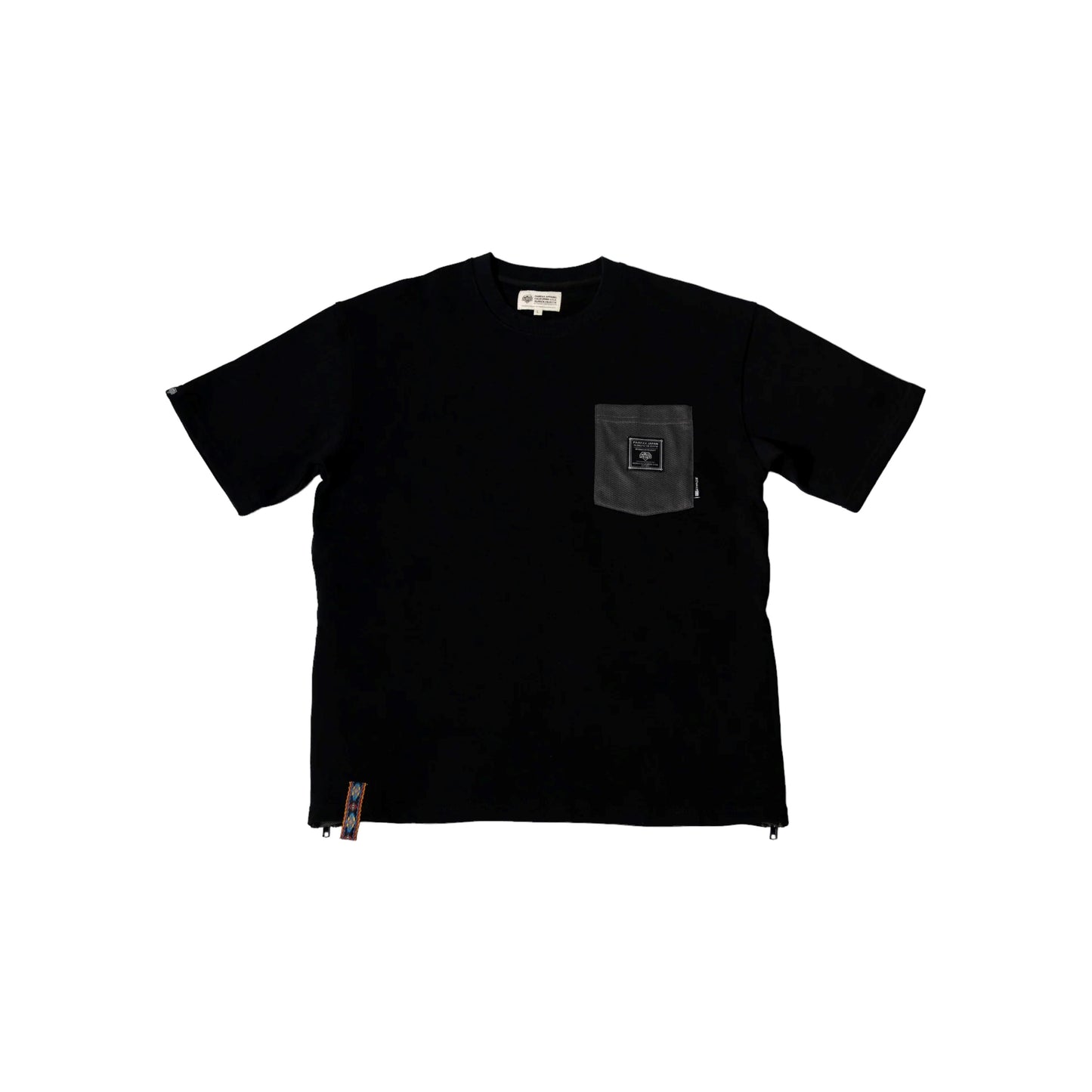 OUTDOOR - POCKET TEE WITH SIDE ZIPPER