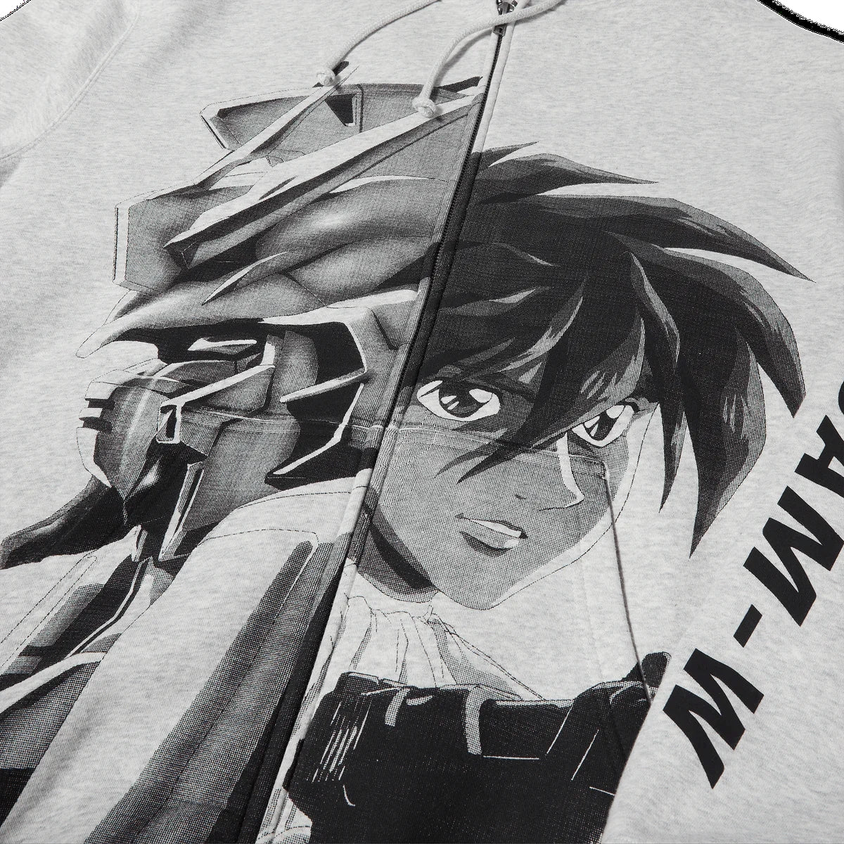 GUNDAM ENDLESS WALTZ SPLIT FZ HOODIE