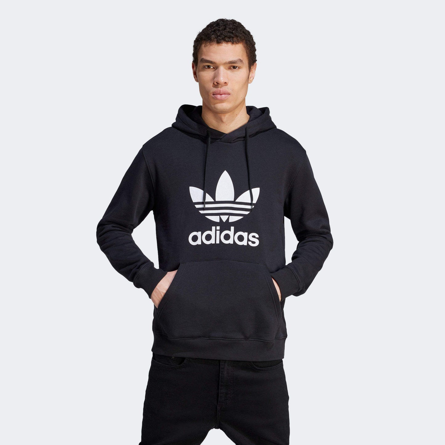 TREFOIL HOODY (BLACK)