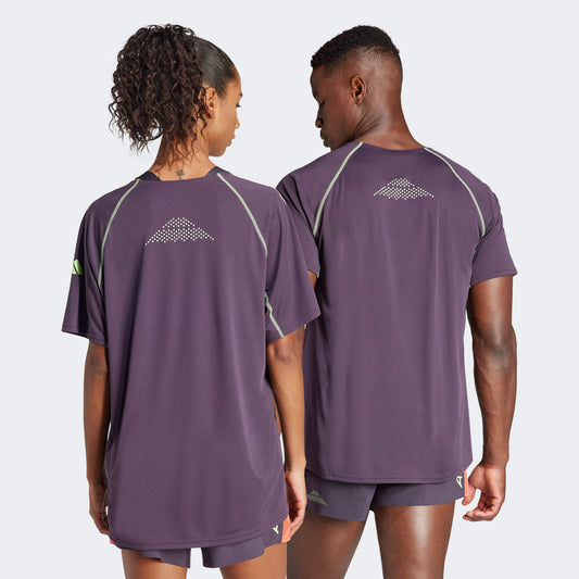 EKIDEN UNI TEE (AURORA BLACK)