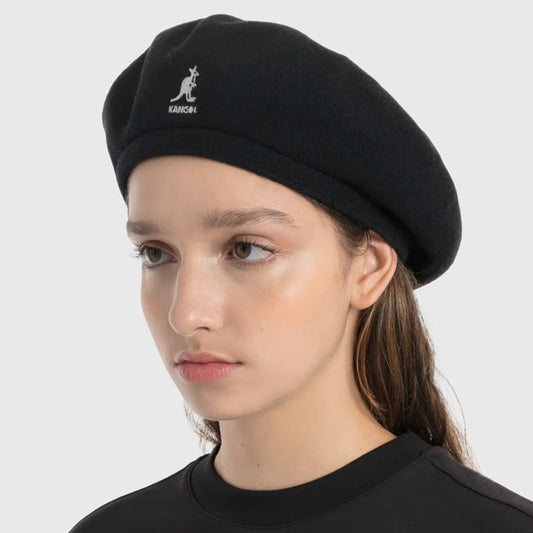 Wool Jax Beret_BLACK