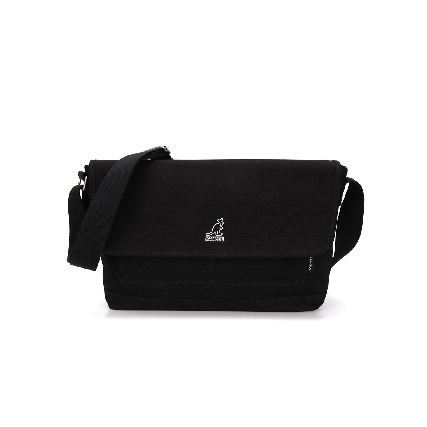 Jude Canvas Flap Messenger Bag