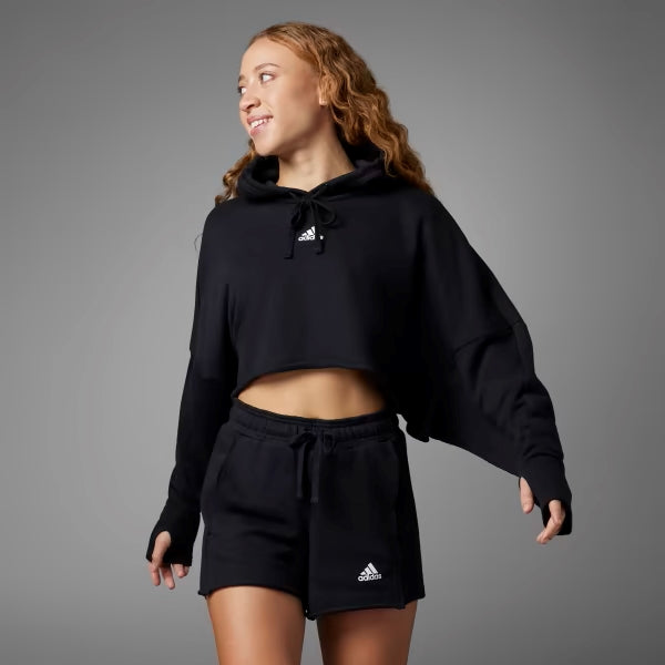 W HR SHORT (BLACK)