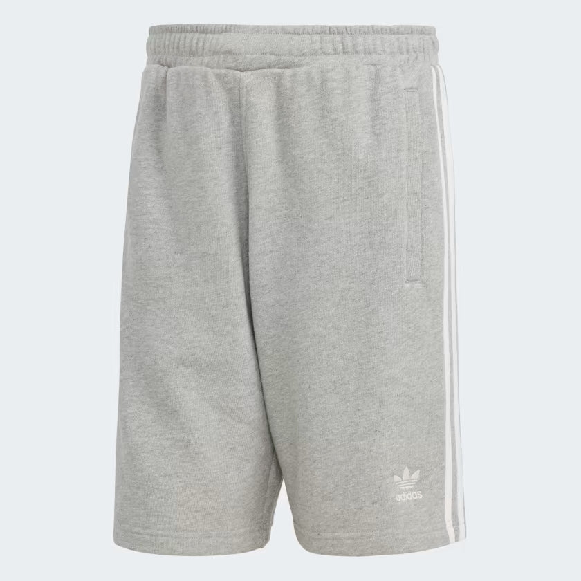 3-STRIPE SHORT (MEDIUM GREY HEATHER)