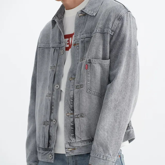 LE TYPE I TRUCKER L LIGHT GREY