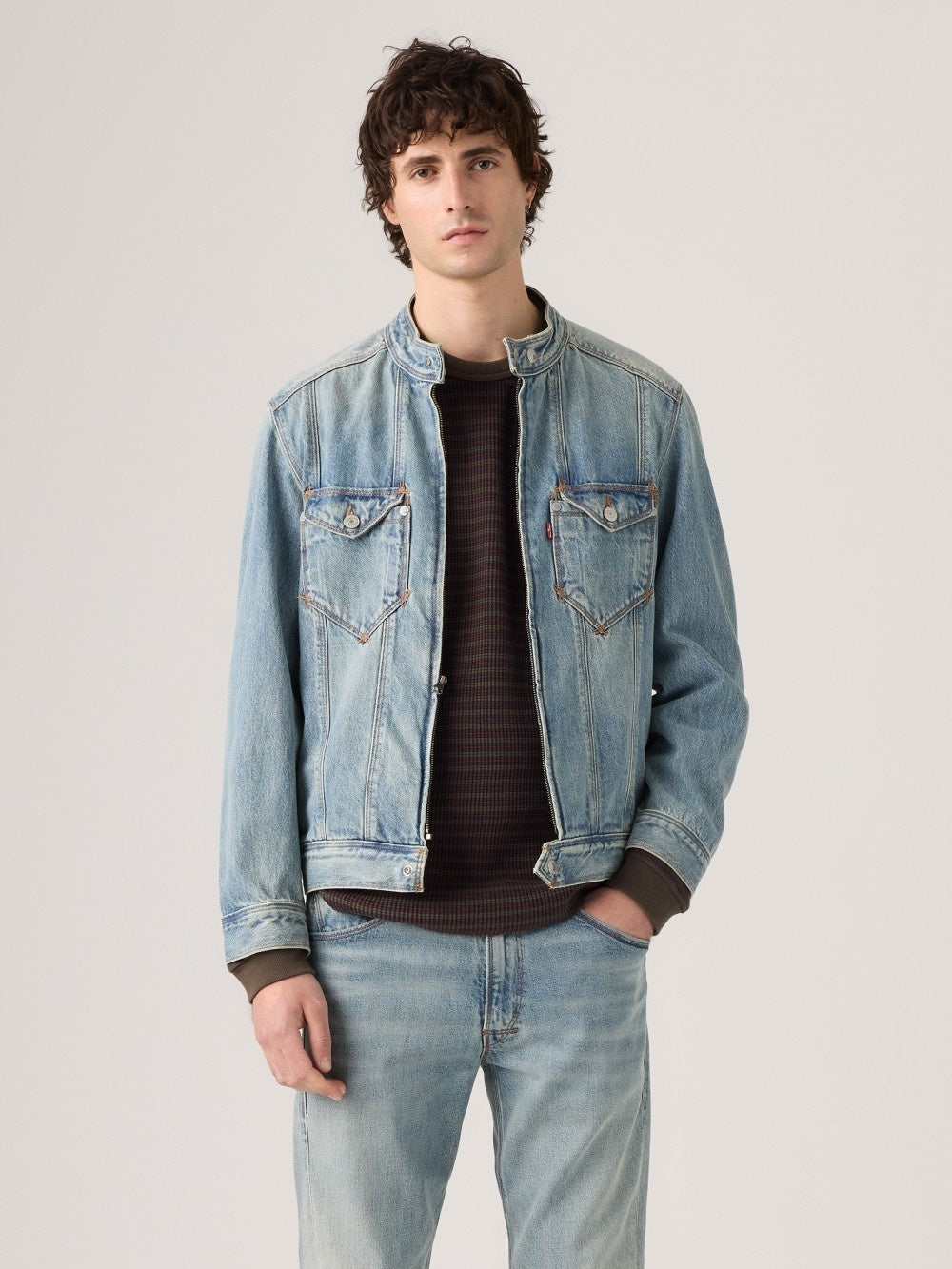 TWISTED MOTO JACKET WITH A TWIST JKT