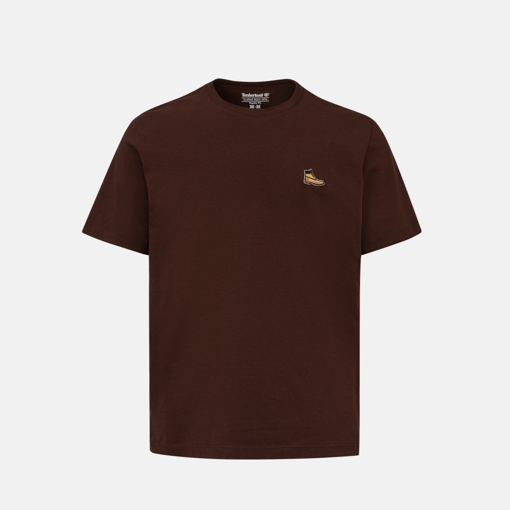 Yellow Boot Badge SS Tee CHICORY COFFEE,