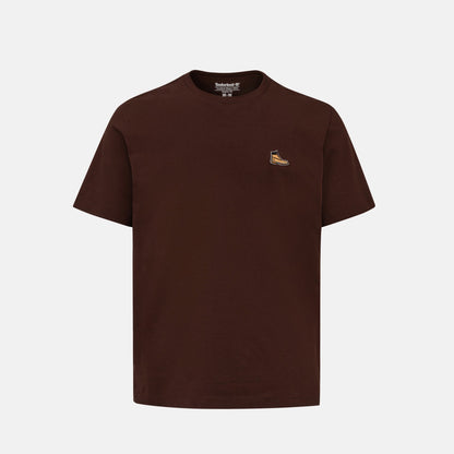 Yellow Boot Badge SS Tee CHICORY COFFEE,