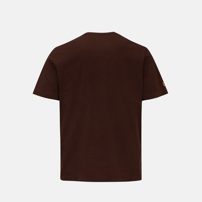 Yellow Boot Badge SS Tee CHICORY COFFEE,