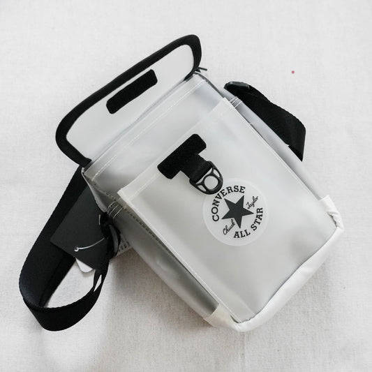 CLEAR CROSS BODY 2 VINTAGE WHITE