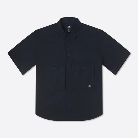 WORDMARK UTILITY SHIRT BLACK