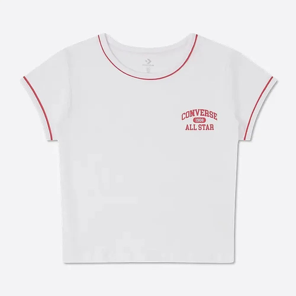 RETRO CHUCK SS FASHION TOP WHITE