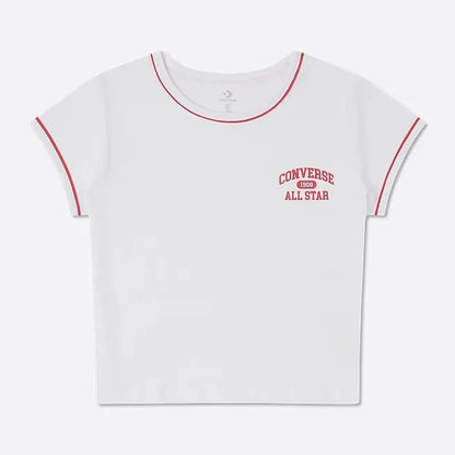 RETRO CHUCK SS FASHION TOP WHITE