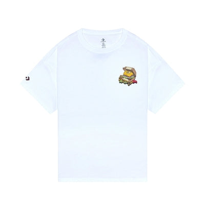 FESTIVAL BURGER TEE WHITE