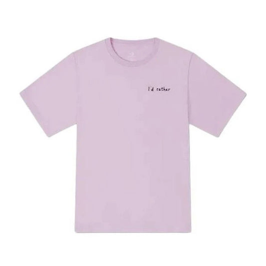 SUMMER VERBIAGE TEE STARDUST LILAC