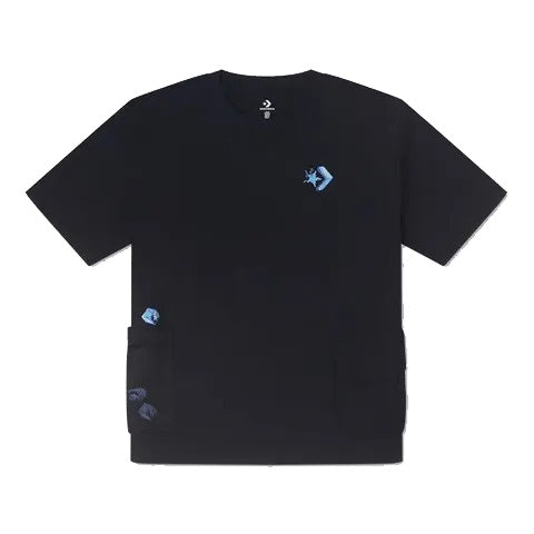SUMMER DRINK POCKET TEE BLACK