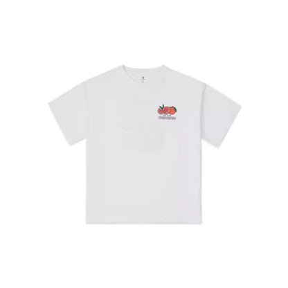 LOOSE FIT JUICE TEE WHITE